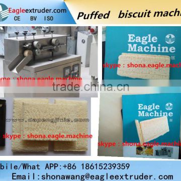 Extrusion line for puffed crispy bread production line making machine equipment