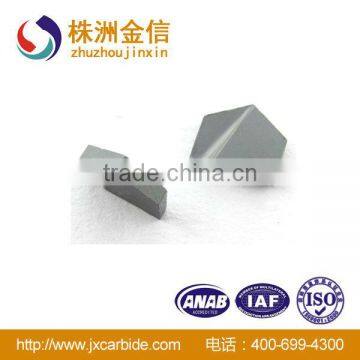 Carbide indexable inserts E242 tool parts for making twist dill bit