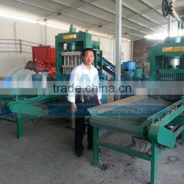 Hydraulic shisha charcoal production line with factory price