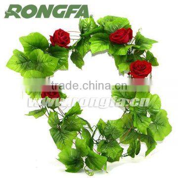 Decorating Flowers Double Ring Heart Shape Metal Wire Frames photo-2
