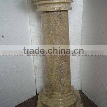 BEAUTIFUL SAHARA BEIGE MARBLE PEDESTALS