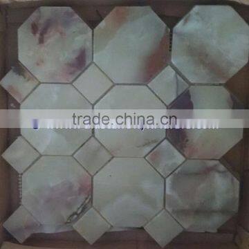 Excellent Quality LIGHT GREEN ONYX MOSAIC TILES COLLECTIONS photo-2