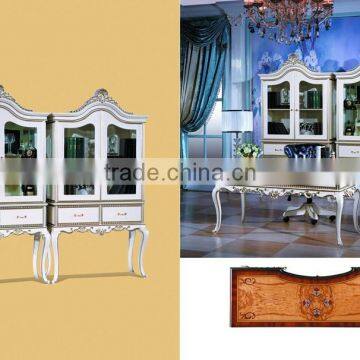 Whole House Furniture Luxury Style Solid Wood White Office Furniture Executive Desk photo-2