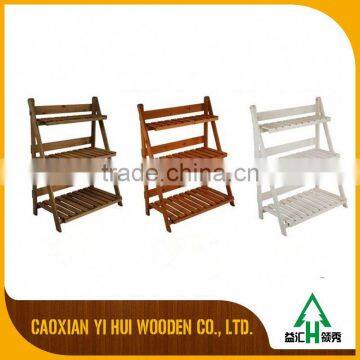 Cheapest China Factory Large Wooden Plant Pots Stands