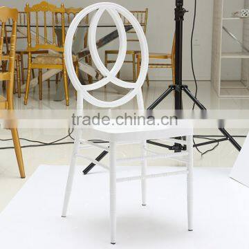 Foshan Furniture Steel Stackable White Chiavari Wedding Chairs photo-3