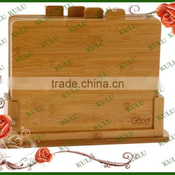 Index Cutting Boards- All Natural Chopping Board with 4 Index Tabs