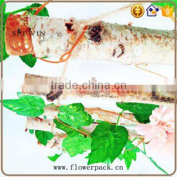 The Rural Custom Festival Decorates Birch Hemp Rope Ladder photo-6