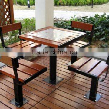 Arlau 4 Seater Outdoor Park Wood Table photo-2