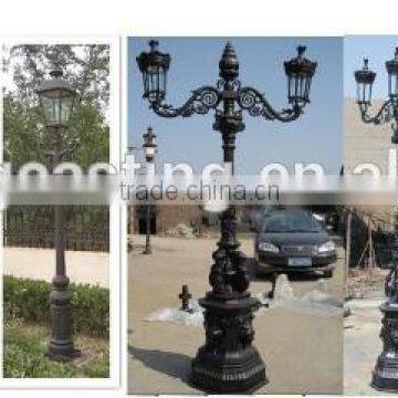 China supplies antique cast iron street lighting pole