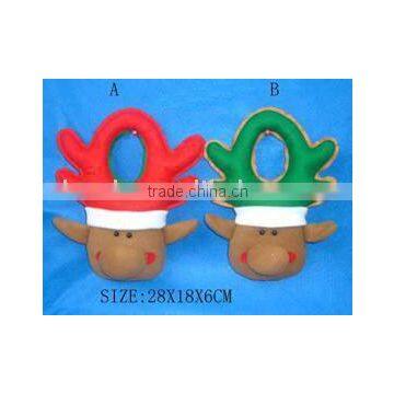 holiday items/ Christmas gift polyester door hanging/hanging ornament/ dropornament/ Christmas decoration