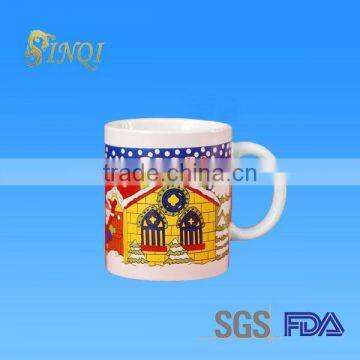 13oz Promotional Bulk Wholesale Ceramic Cheap Christmas Mugs photo-6