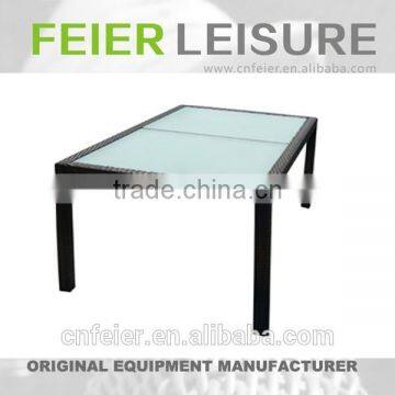 2014 PE Rattan/wicker Outdoor Garden Coffee Tables and Chairs photo-5