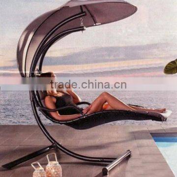 outdoor furniture patio rattan swing bed