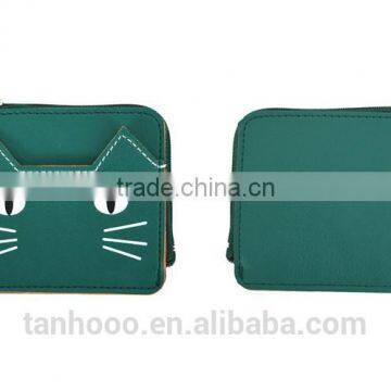 Hot Selling Black Leather id Card Holder Wallet ,business Card Case/ Visiting Card Holder photo-2