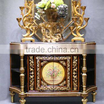 Guest Room Hand Drawing Wood Bedside Table photo-5