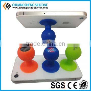Round Head Octopus Head Silicone Mobile Phone Holder photo-6