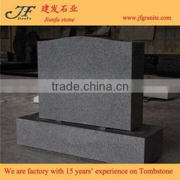 American Light G633 Gray Granite Flat Monument & Tombstone photo-6