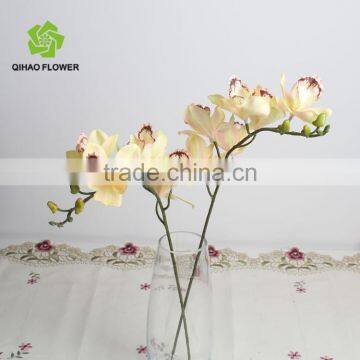 Wholesale Real Touch Latex Orchid Artificial Cymbidium Orchids photo-2