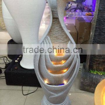 Resin Water Fountain With Led Light photo-3