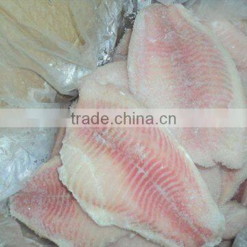 fresh frozen black tilapia fillet