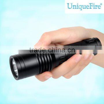 UniqueFire new product warm white led mechanically powered flashlight usb torch