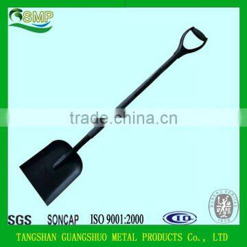 D handle shovel square