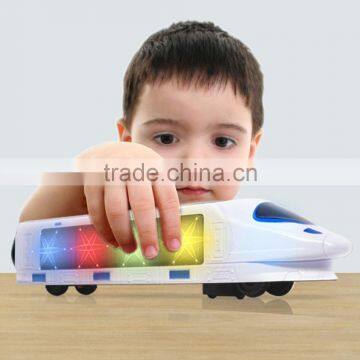 Battery Powered With Music and Lights Electric Toy Train Gift for Kids and Toddlers. photo-5