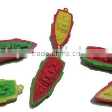 cheap fun hot sell small pp promotion mini plastic toy ships with EN71