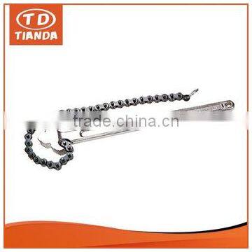 AMERICAN AND EUROPEAN STYLE CRV HEAVY DUTY DROP FORGED CHAIN PIPE WRENCH photo-4