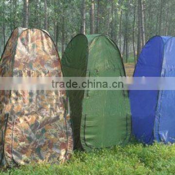 New products camping equipment nylon fabric price double shower tent for sale