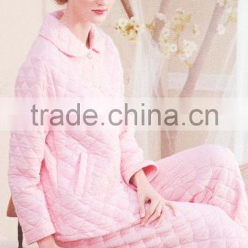 High Quality Flannel Printed Wholesale Cotton Pajamas For Women, Pajamas Women