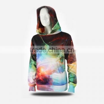 Custom fleece pullover hooded mens sweatshirt