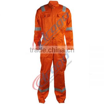 non-toxic cotton oil& waterproof fire retardant uniform for workman