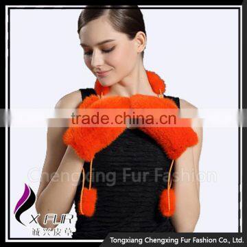 CX-A-35E Fashion Women Winter Lovely Dress Girl Gloves Knitted Mink Fur Glove photo-2