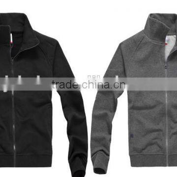 Custom Wholesale Blank High Quality Plain Screen Print Men Sports Hoodies Without Hood photo-2