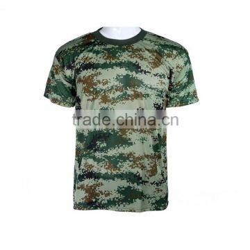 Summer Quick Dry Knit Short Sleeves Camouflage Military Training T-Shirts photo-6