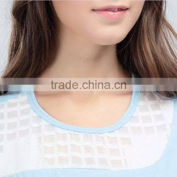 Nursing Top Short Sleeve Maternity Breast Feeding Tops Tanks for Pregnant Women photo-6