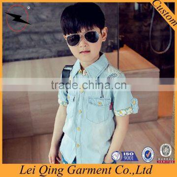 2015 Newest Designs Formal Kids Shirts Embroidery Designs photo-3