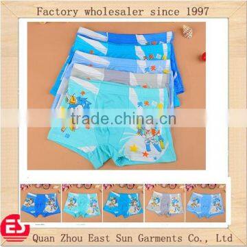 2015 new style comfortable cartoon bamboo baby underwear