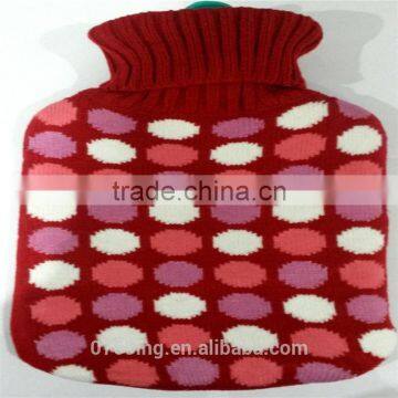 Hand Warmer With Knitted Cover Hot Water Bottle With Knitted Cover photo-2