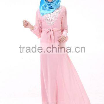 New Design the Middle East Summer Women Muslim Wedding Long Dress photo-5