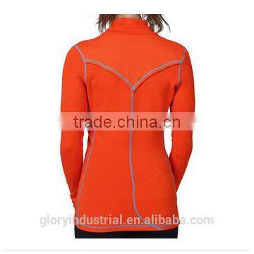 86% Nylon 14% Spandex Wholesale Women's Custom Polar Fleece Jacket photo-3