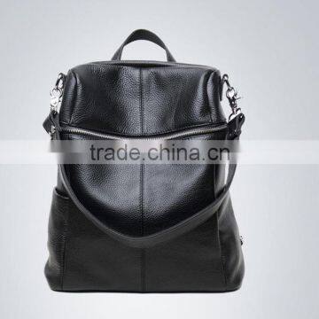 Black Women Waterproof Pattern Custom Leather Backpack Wholesale photo-3