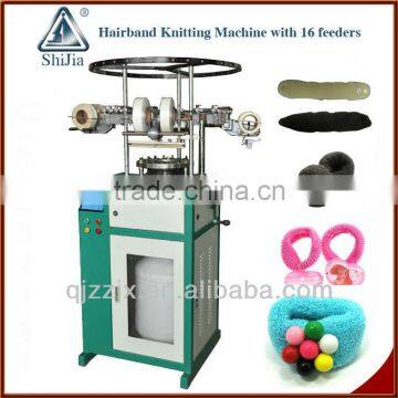 hairband knitting machine(16 feeders series QJF-FQ-170)