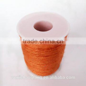 Eco-friendly high quality hemp twisted roll(Plastic cone)