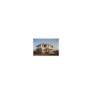 Prefab house ( steel structure house, steel structure villa )