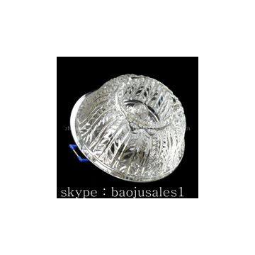 Square Crystal Recessed Light Cover photo-3