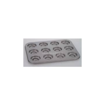 Non-Stick Carbon Steel 12Cups Cake Mould Making Moulds For Bread,Cake Pan Mould photo-3