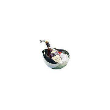 Copper Plated 18 /10 Seafood / Salad Display Stainless Steel Fruit Bowl , Wine Cooler Bowl for Home