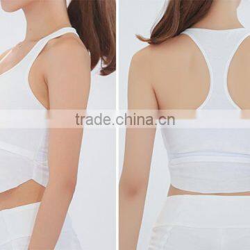 Stretch Seamed Workout Fitness Womens Tops Sports Bra photo-4